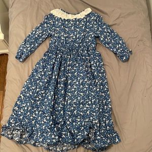 Blue Floral Dress